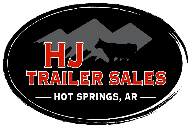 logo for HJ Trailers, sponsor for lakehamiltonbassnwolves.com fishing team