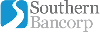 southern bancorp logo, sponsor for lakehamiltonbassnwolves.com fishing team